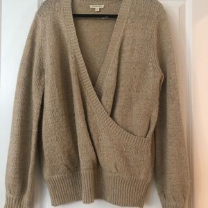 Cotton candy LA size S/M tan sweater